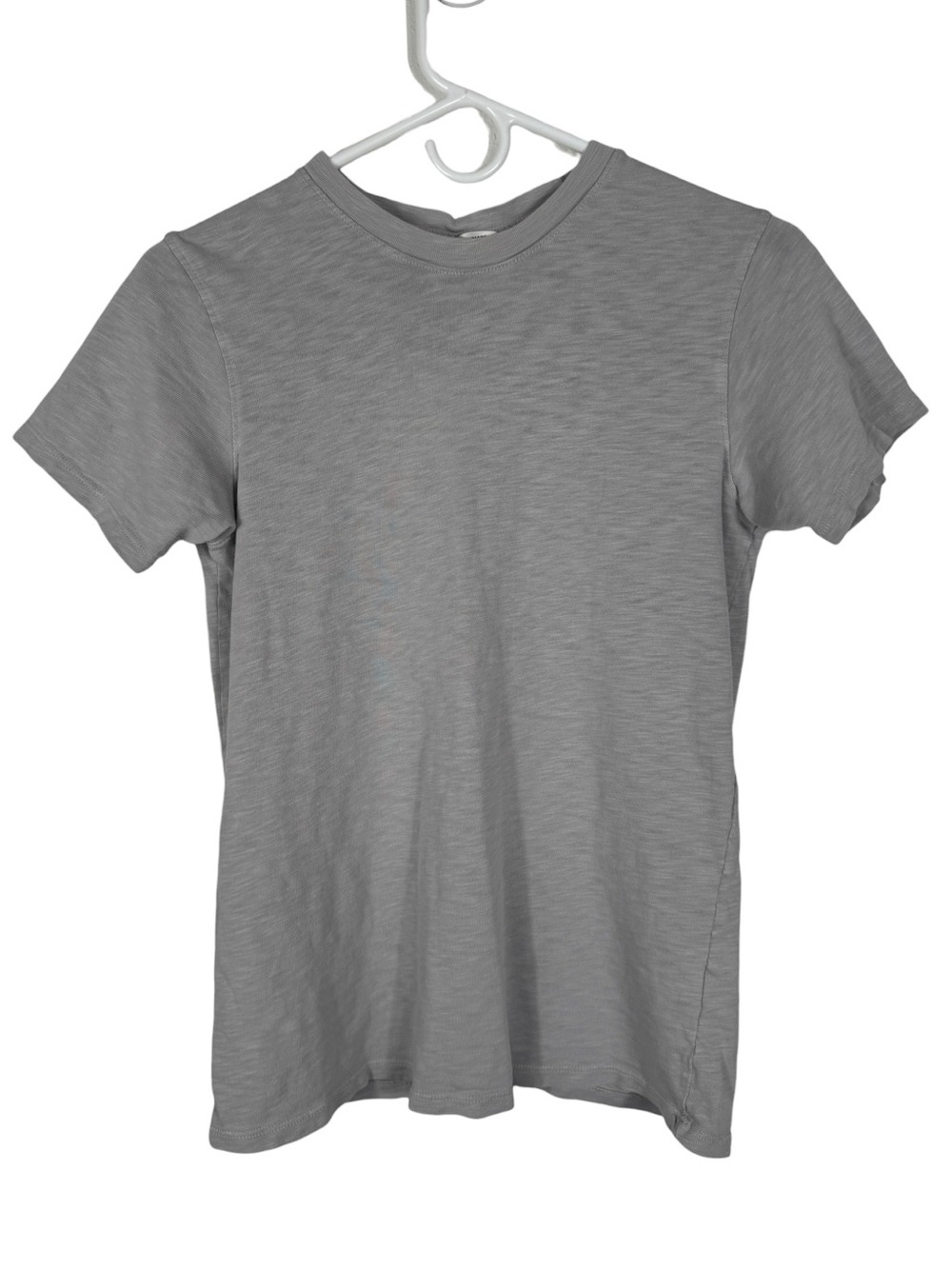 American Giant Gray Supima Cotton Crewneck Tee XS Made in USA